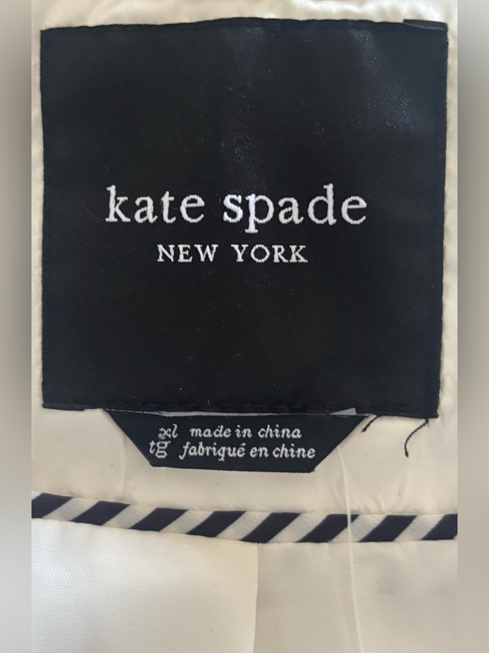 Kate Spade Quilted Vest XL
NWOT - Picture 8 of 8
